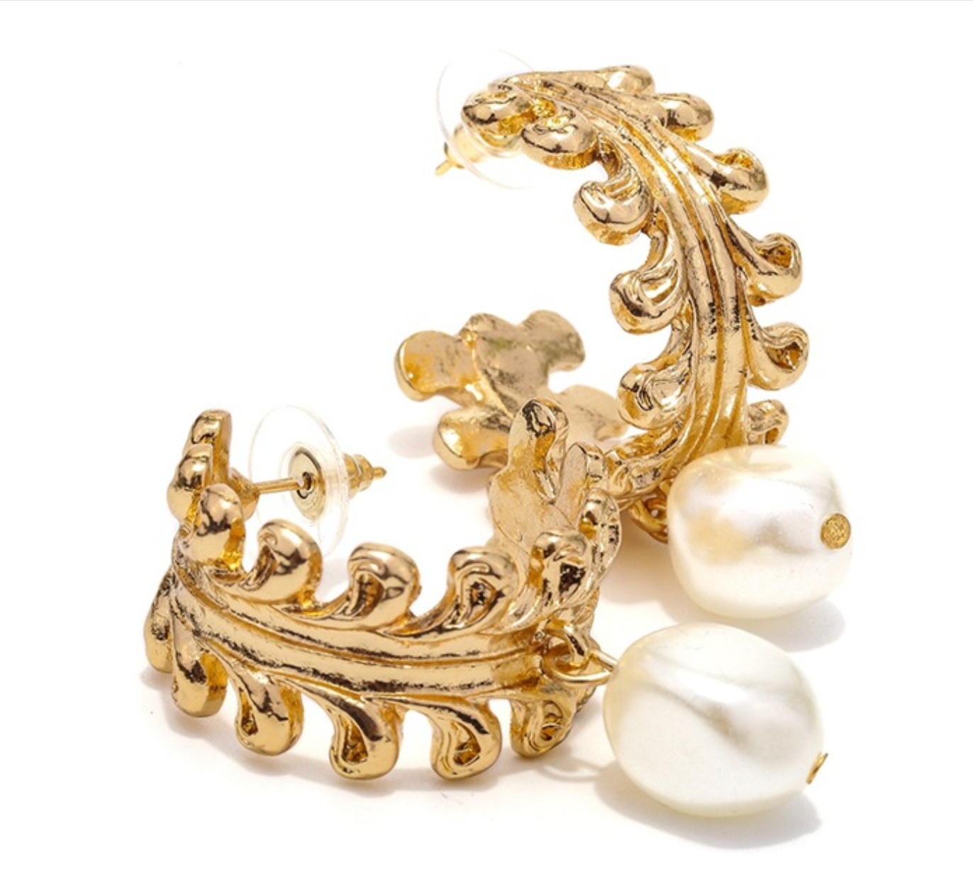 Big Pearl Pendants Earring For Women