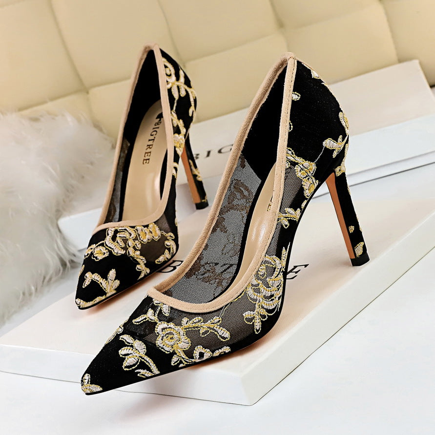 Women's shoes European style fashion high heels