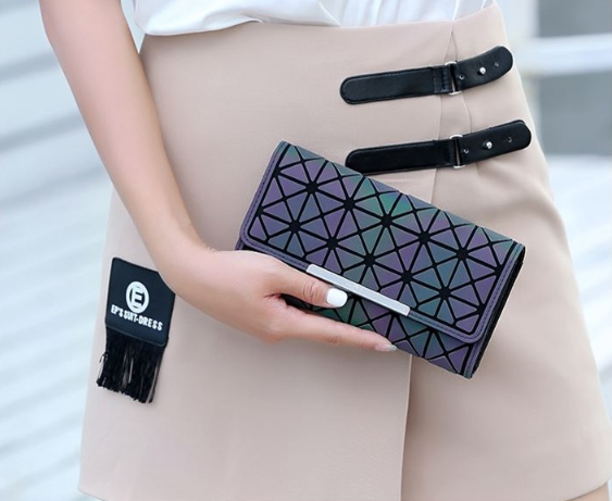 Women's colorful clutch