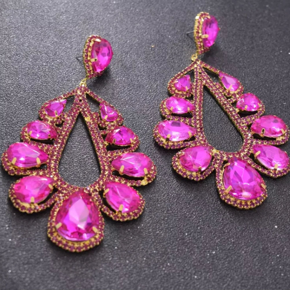 Fashion Rhinestone Earrings For Women