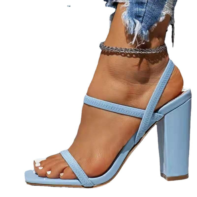 Fashion High Heels Sandals For Ladies Shoes