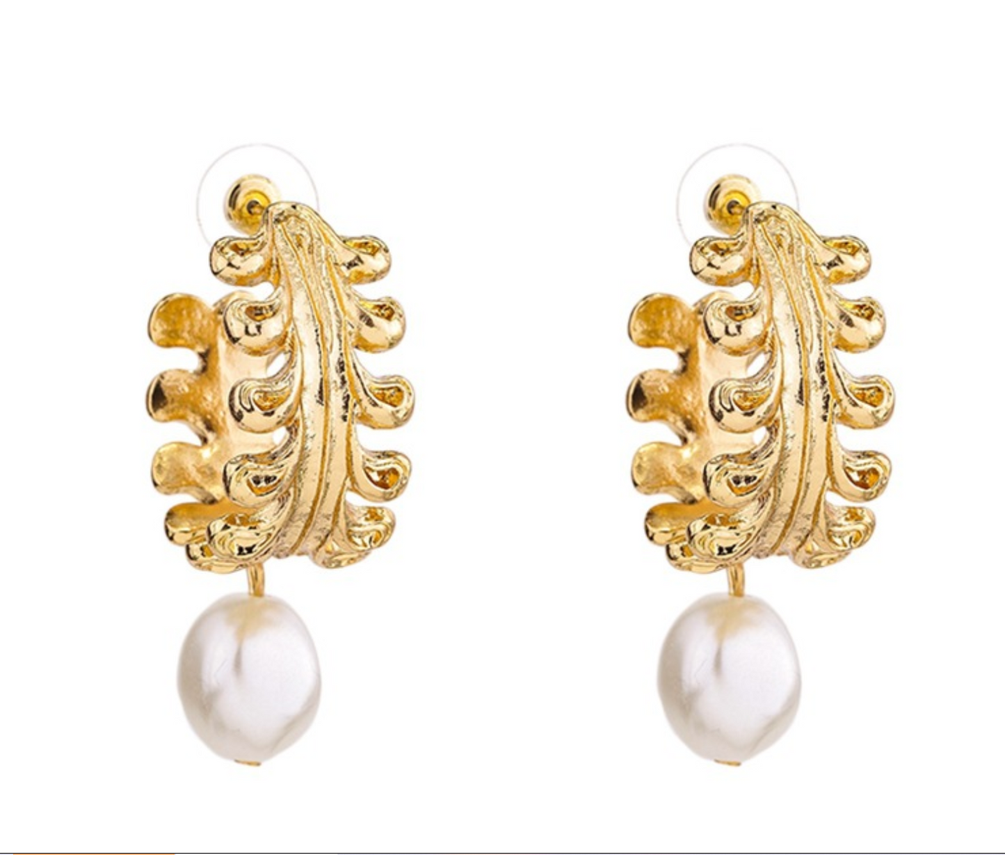 Big Pearl Pendants Earring For Women