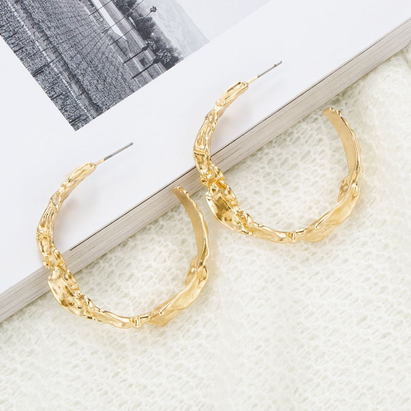 Circle Big Hoop Earrings for Women Party Jewelry Gift