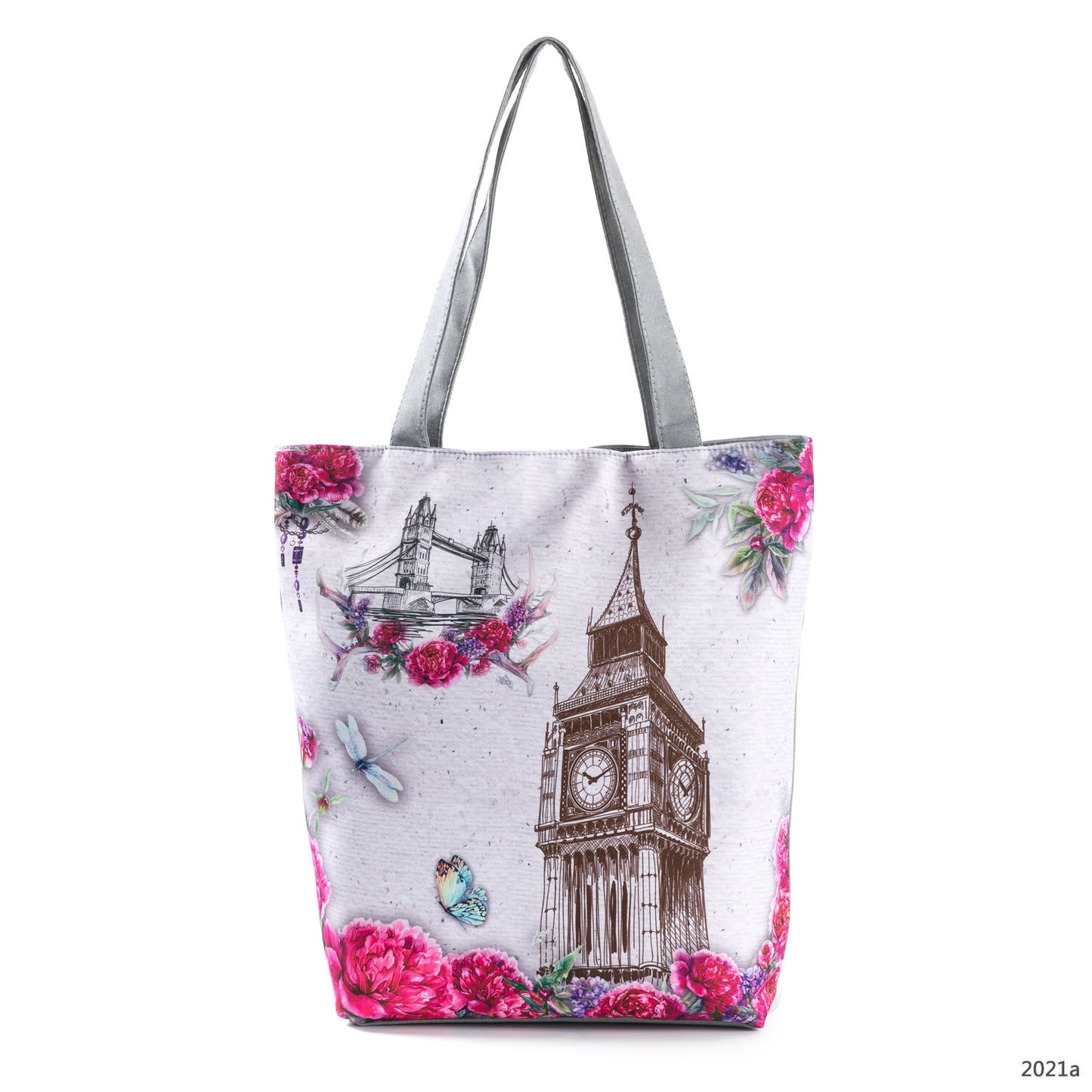 Butterfly Tower Women's Shoulder Bag