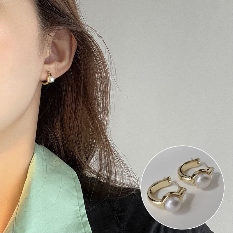 925 Silver Personality Lava Stud Earrings For Women