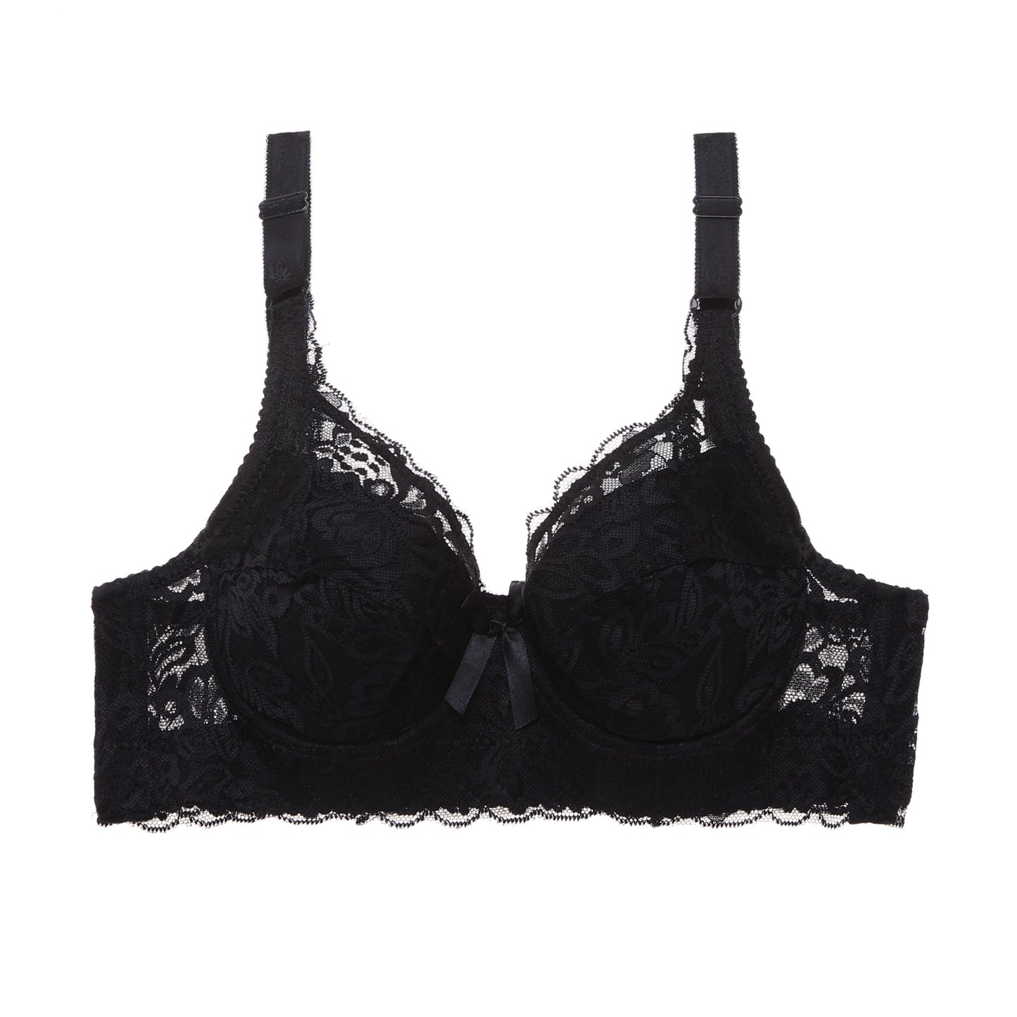 Lace Sexy Plus Size Thin Bra