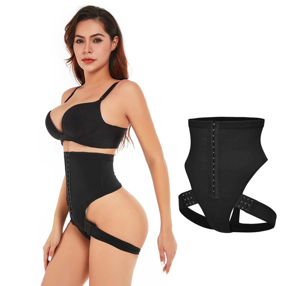 One-piece Shapewear Ladies High-waist Hip-lifting Panties