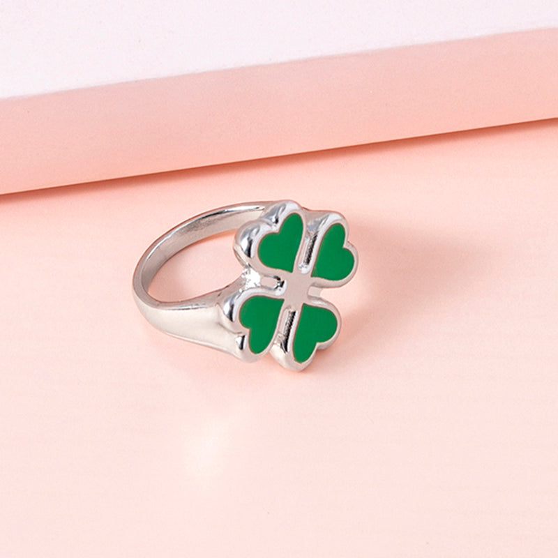 Four Leaf Clover Rings For Women Men