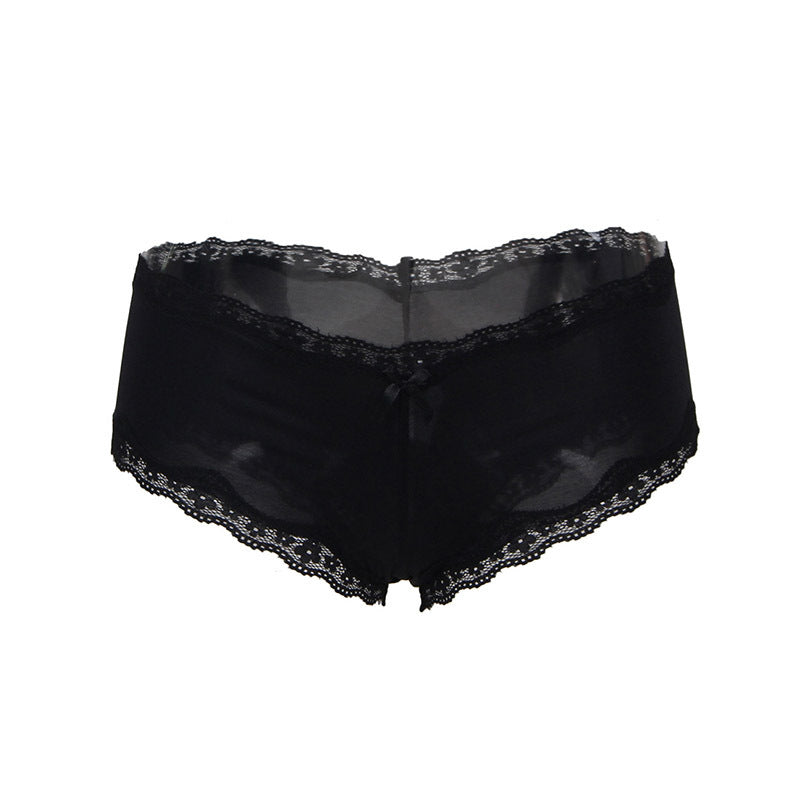 Women's Plus Size Lace See-through Panties