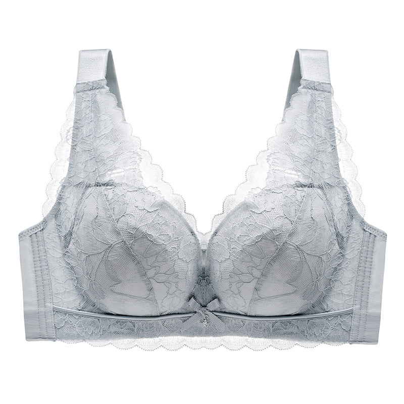 No Steel Ring Sexy Ultra-thin Gather-up Breast Bra