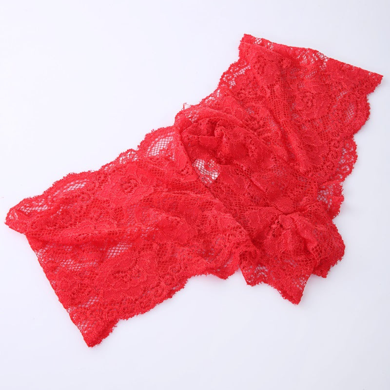 Solid Color Men's Lace Panties