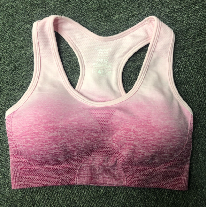 Gradient sports bra