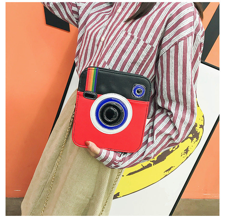 Camera bag fashion shoulder diagonal bag