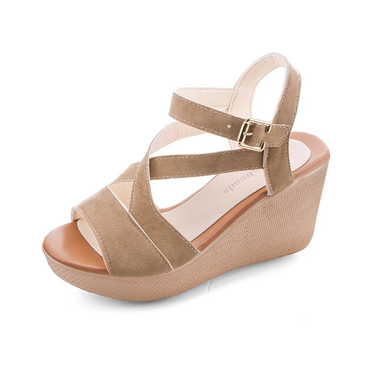 Wedge sandals