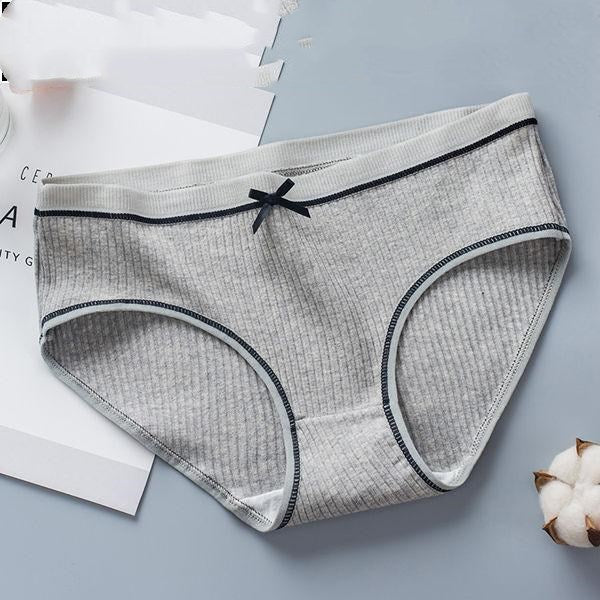 Ladies Fashion Mid-Waist Panties