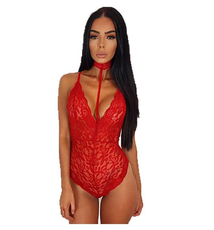 Sexy lace bodysuit