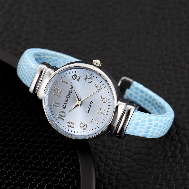 Fashion Simple Small Dial Belt Ladies Quartz Watch