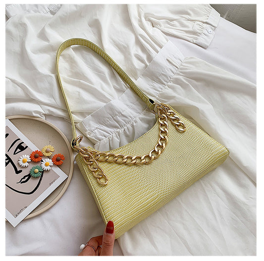 Women's Fashion Simple One-Shoulder Armpit Bag