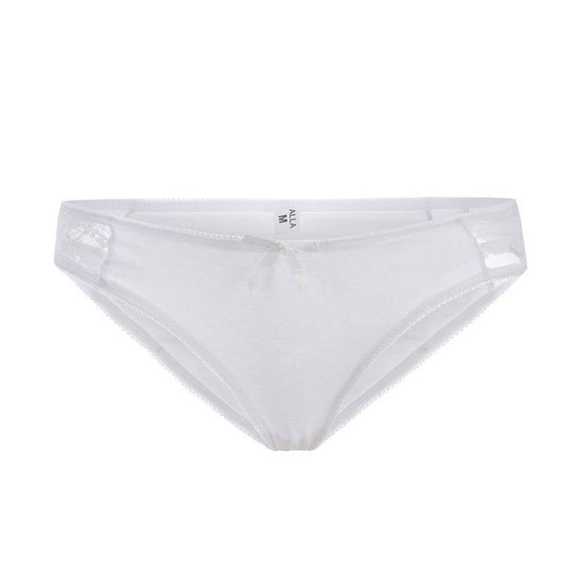 Side Lace Thong Women's Sexy Cotton Comfortable And Breathable Panties