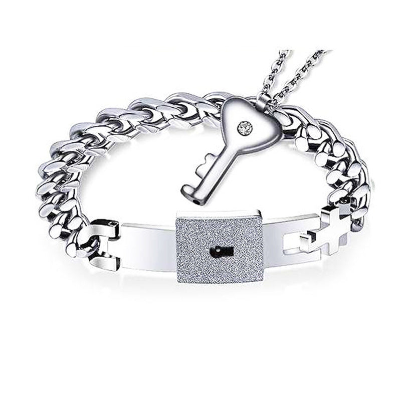 Men And Women Couple Interlocking Bracelet