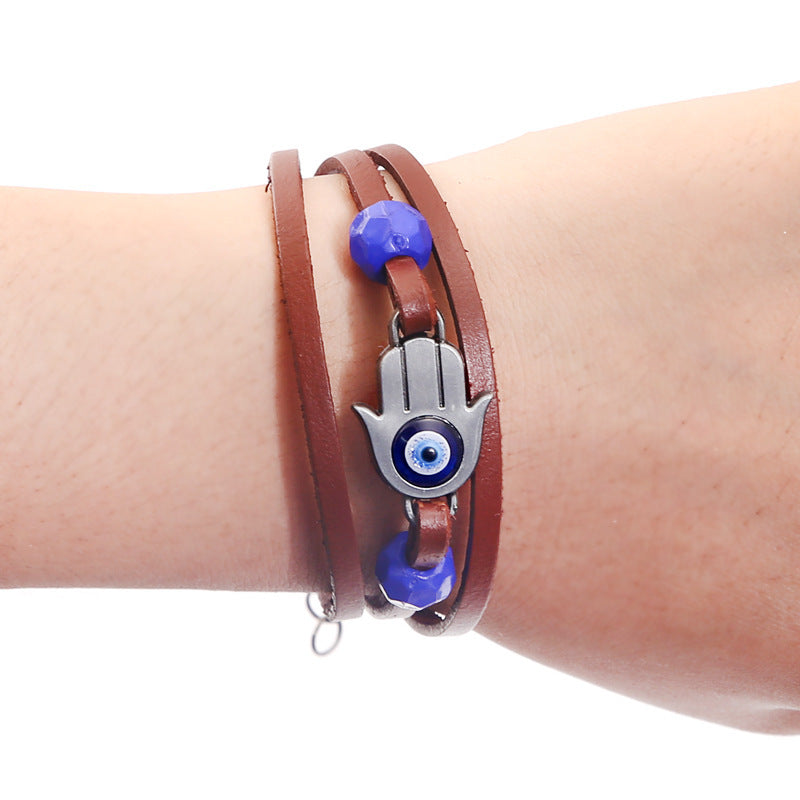 Part II Ellie Dina Bracelet Evil Eye Blue Bead Braceletsx Handmade Jewelry Accessories Gift Women Men