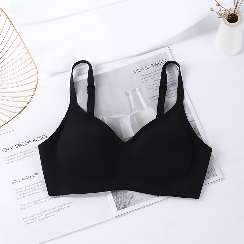 Gathering Beauty Back Bra Thin Strap Bra