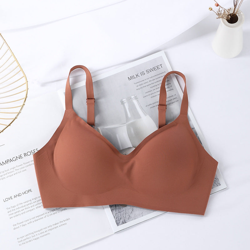 Gathering Beauty Back Bra Thin Strap Bra