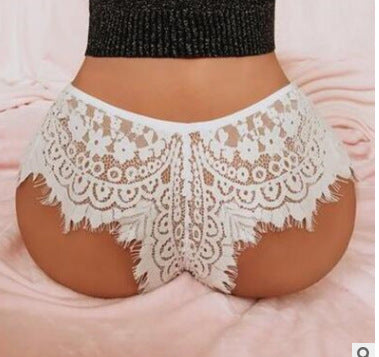 Low-Waist Hollow Briefs Sexy Panties Transparent Lace Sexy Panties