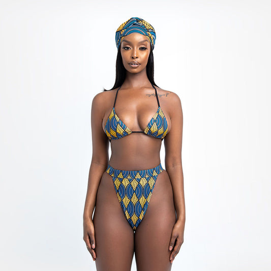 New African Bikini African Swimsuit American Bikini Swimsuit Women