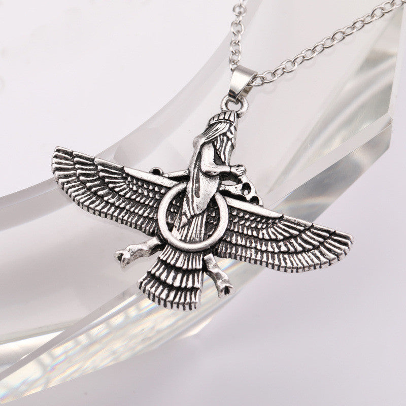 Wings Men And Women Love Necklace