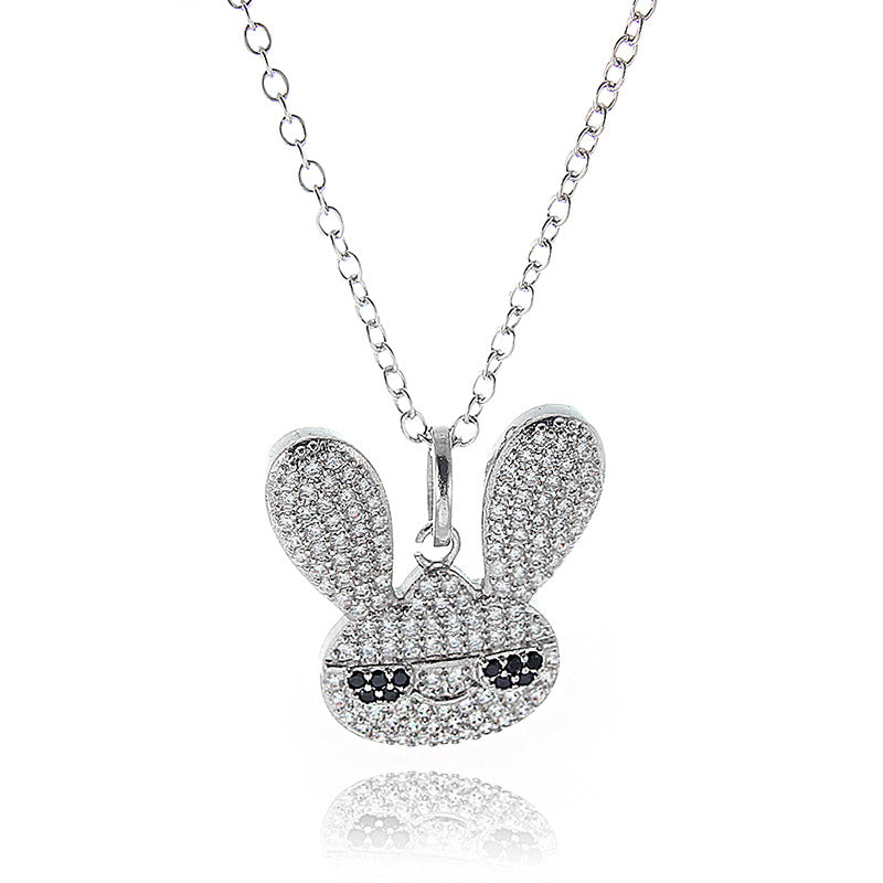 High Quality Diamond Pendant Necklace Women