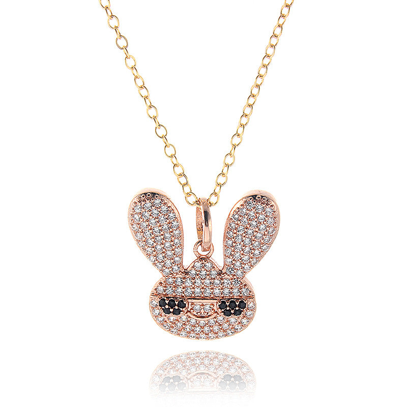 High Quality Diamond Pendant Necklace Women