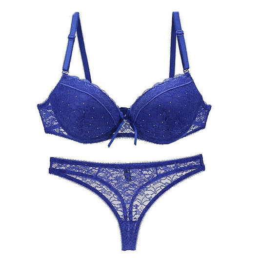 Sexy Lace Bra Set Super Gathered Ladies Bra Underwear