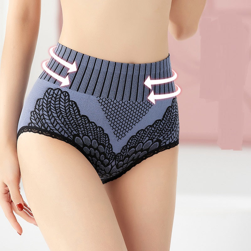 Graphene Crotch Slight Pressure Comfortable Women's High Waist Panties