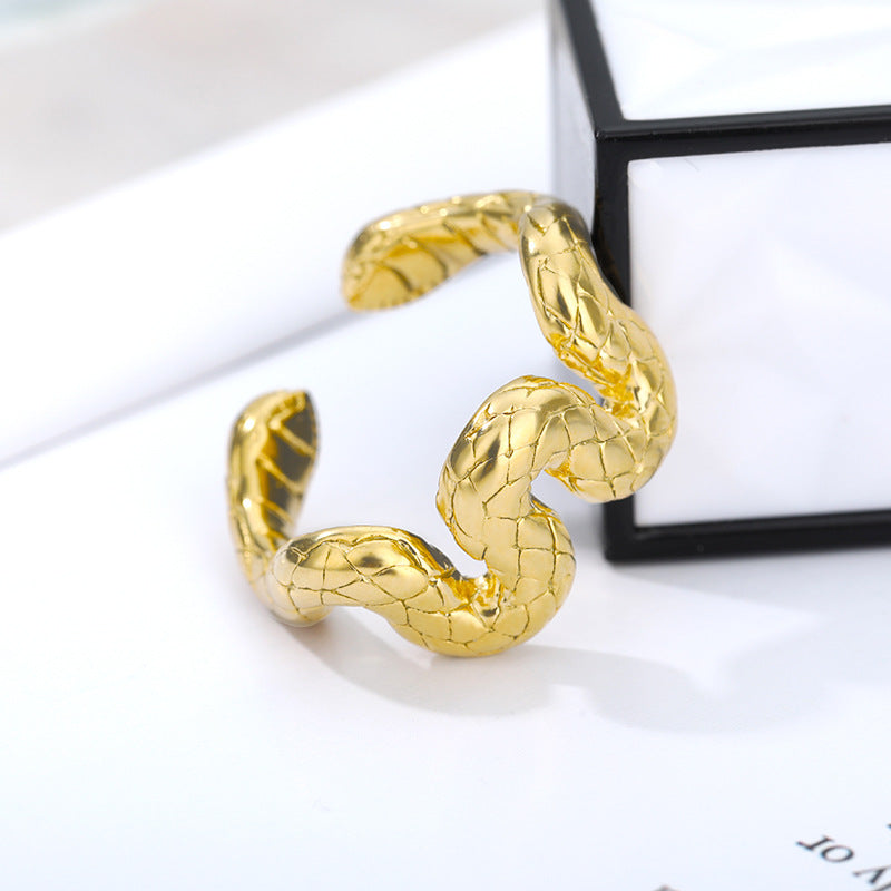 Snake Rings For Men Charms Fashion Personality Stereoscopic