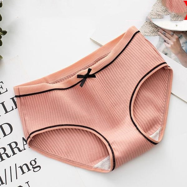 Ladies Fashion Mid-Waist Panties