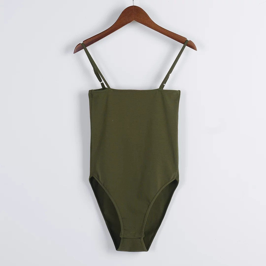 Ladies Flat Sling Bodysuit