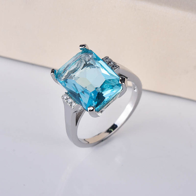 Kuololit Paraiba Gemstone Rings for Women