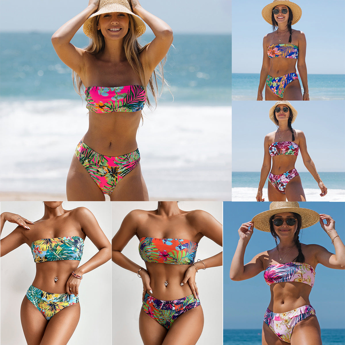 Bikini Fashion Ladies Split Swimsuit