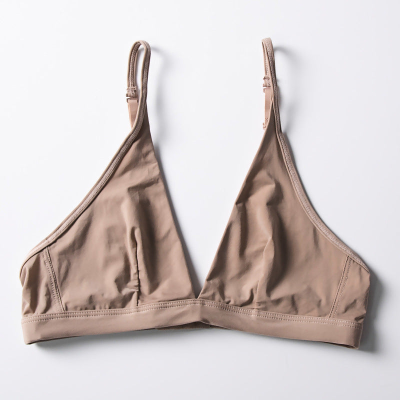 Sexy Small Bra Without Pads And Anti-glare European And American French Back Bra