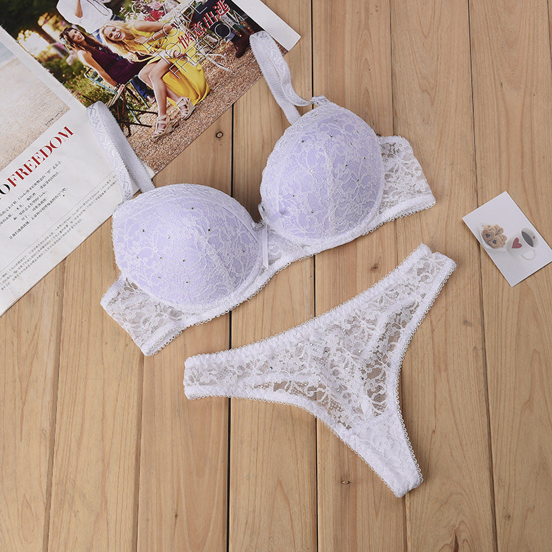 Thong Lace Bra Sexy Lingerie Bra Set