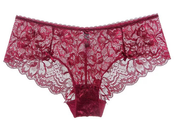 Sexy floral lace underwear beautiful low-rise hot panties