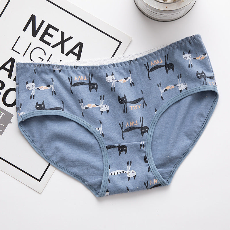 Printed girly panties