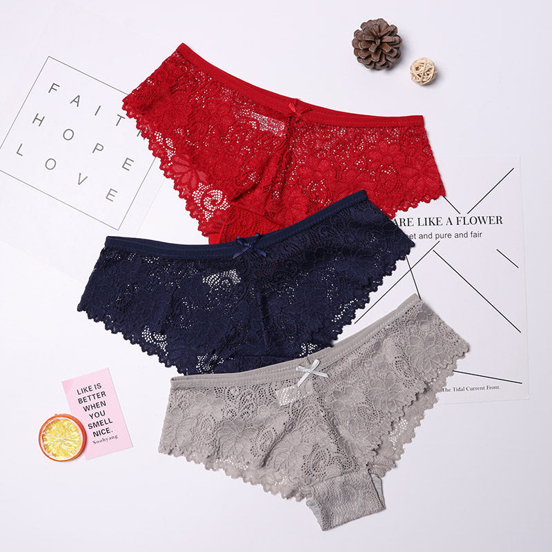 3 Pcs Panties For Woman Underwear