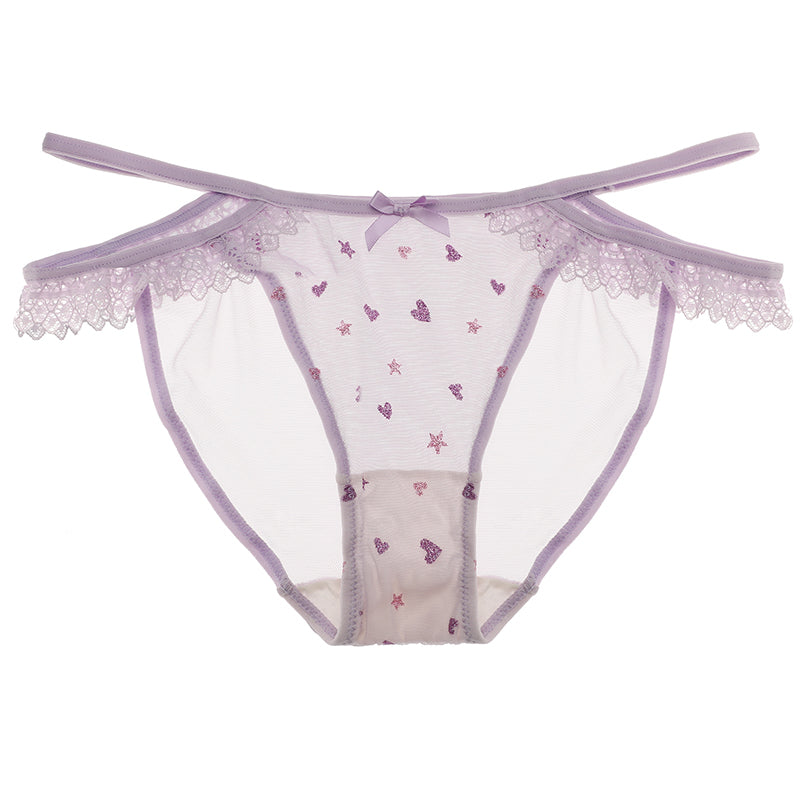 Women's low waist mesh panties