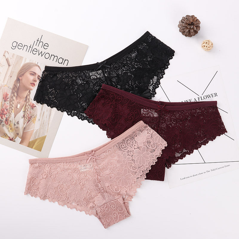 3 Pcs Panties For Woman Underwear