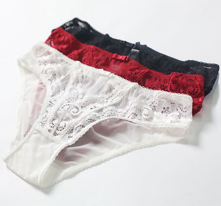 Lace sheer ladies panties