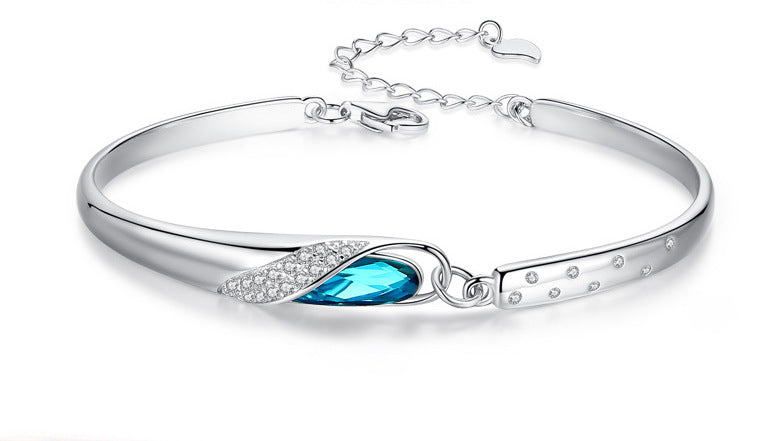 s925 twelve constellation bracelet women