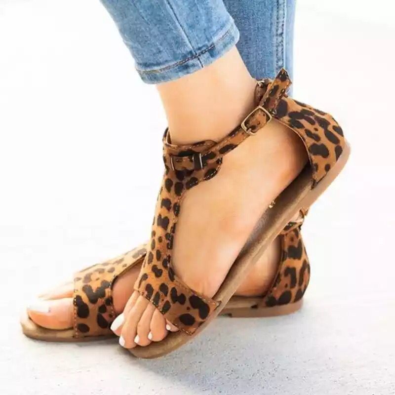 Women's suede sandals