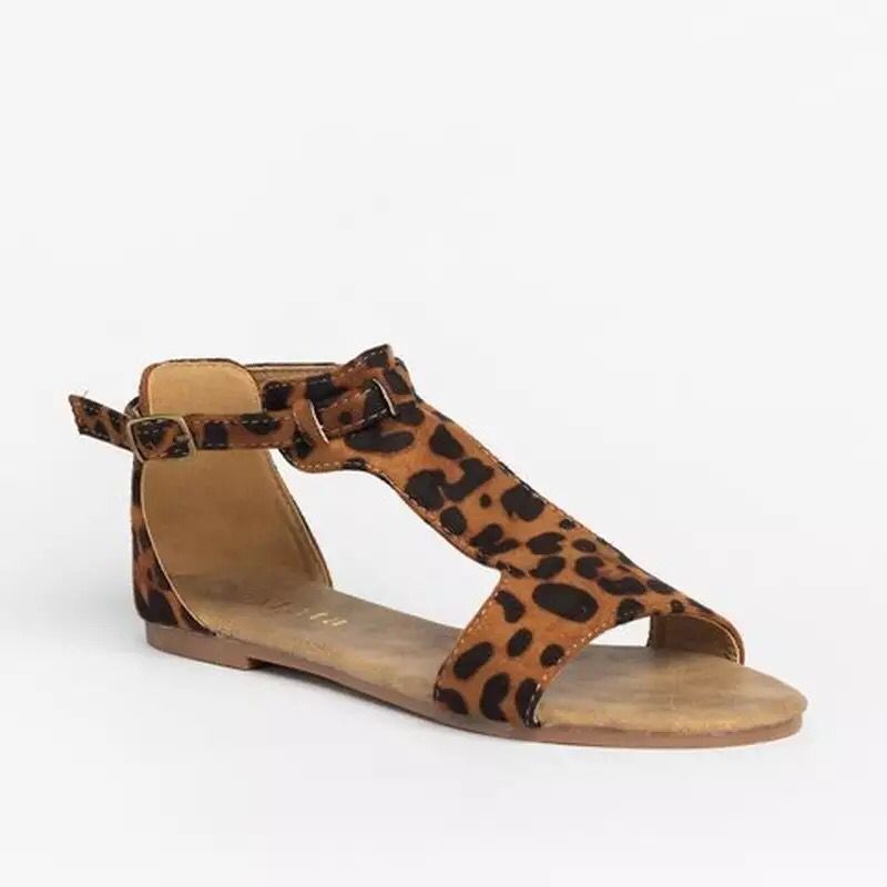 Women's suede sandals